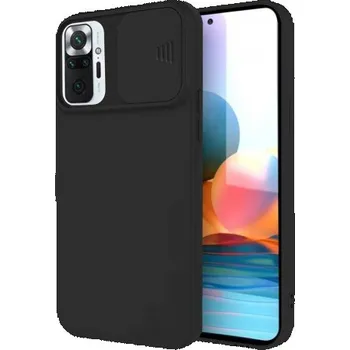 Pouzdro na mobilní telefon MG | MG Privacy Lens silikonový kryt na Xiaomi Redmi 9, černý