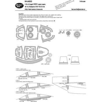 Plastikový model 1/48 Mask F-15 A/C Eagle EXPERT (HAS)