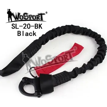 Airsoft Wosport Popruh SAFETY LANYARD, černý (kopie)