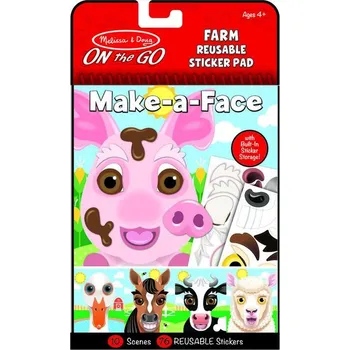 omalovánky Y-Vytvoř obličej - Farma MDO30511