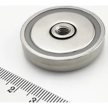 Dekorativní magnet orodian.cz Magnet v pouzdře se závitem přes celý magnet 36×8 mm