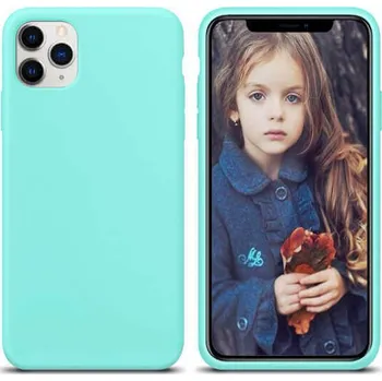 Pouzdro na mobilní telefon Extrapevný silikonový ochranný kryt pro Apple iPhone 13 Pro - světle modrý