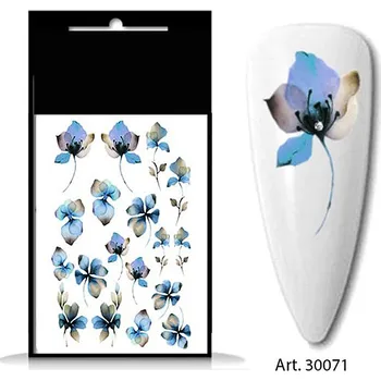 BIO NAILS BIO-nails vodolepka 30071 květy