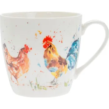 Stolování Leonardo, Anglie Leonardo - Porcelánový hrnek Kohout se slepicí v dárkové krabičce - 450 ml