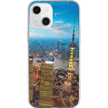 Pouzdro na mobilní telefon Kryt iPhone 13 silikon City (obal neboli pouzdro na iPhone 13)