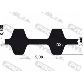 Řemen ozubený 240 DXL 031 (7,88 mm) optibelt ZR