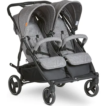 Kočárek ABC Design CIRCLE Twin - Wowen graphite