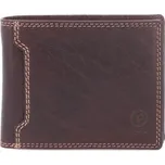 Pánská kožená peněženka Poyem 5206 hnědá