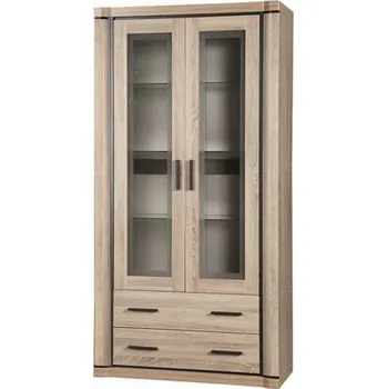 Knihovna vitrína Dallas D-17