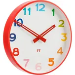 Dětské nástěnné hodiny Future Time FT5010RD Rainbow red 30cm