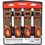 Upínací pásy s ráčnou 700kg 25mm 4,5m 4ks BELT-03