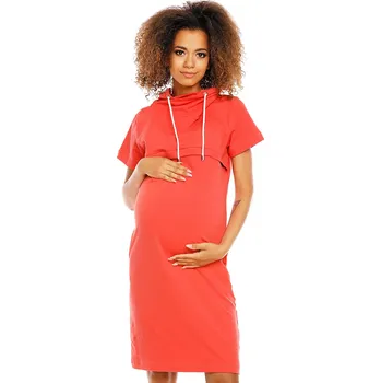Dámské šaty Těhotenské šaty model 94425 PeeKaBoo XXL