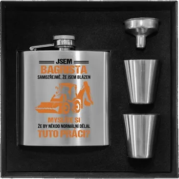 Placatka Placatka v krabičce Samozřejmě, že jsem blázen - bagrista