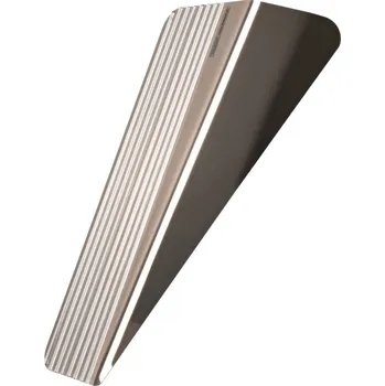 Pedálové obložení Škoda Rapid-Opěrka levé nohy ALU FROST nerez