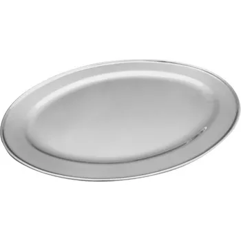 SVING Oválný podnos 50 x 35 cm nerezový