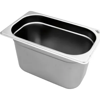 SVING Gastronádoba z nerezu GN1/4 - 150 mm, bez držadel, plná.