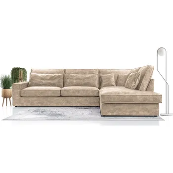 Sedací souprava Rohová sedačka CORINA béžová