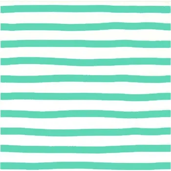 Obklad EBS Joy dekor 19,8x19,8 pruhy tyrkysové