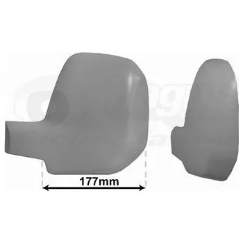 Auto zrcátko Kryt, vnější zrcátko VAN WEZEL 0905843