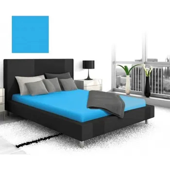 Prostěradlo Prostěradlo jersey nebesky modrá 24 - 60 x 120 cm postýlka
