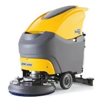 Podlahový mycí stroj GHIBLI ROUND 45 SM 55 BC TOUCH Podlahový mycí stroj s integrovanou nabíječkou a gelovými bateriemi 50Ah