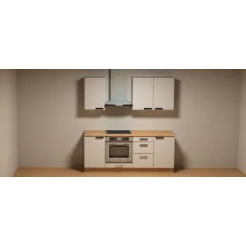 Kuchyňská linka Kuchyně EBS Next 2 m, bílá/dub arlington