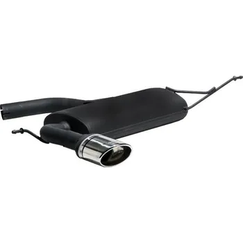 Zadní díl výfuku ULTER SPORT Sportovní výfuk SEAT Altea 2004-2015, 1x koncovka oválná 120×80mm Vyberte motor: 2,0 FSi 110kW STANDARD