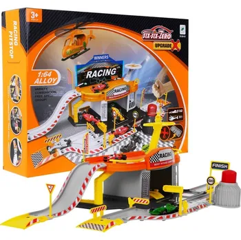 garáž KiK KX7779 Garáž s dráhou a heliportem