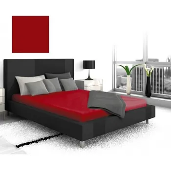 Prostěradlo Prostěradlo jersey vínová 28 - 120 x 200 cm atyp