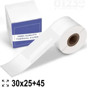 Speciální papír Samolepící štítky TL - na bižuterii 30x25+45mm, 100ks