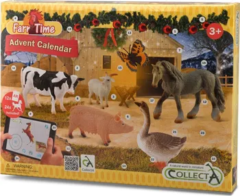 Figurka Collecta Adventní kalendář farma a koně