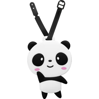 Příslušenství k zavazadlu KUFRYPLUS Jmenovka na kufr LTD139 Panda I
