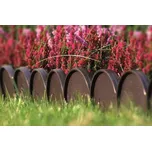 Zahradní obrubník lem trávníku palisáda Garden Line 10m - hnědá