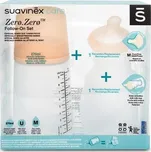Suavinex Antikoliková láhev Zero Zero 270 ml M sada