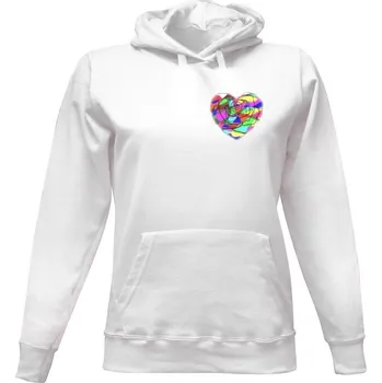 Dámská mikina Dámská mikina s kapucí s potiskem Rose love women dámské