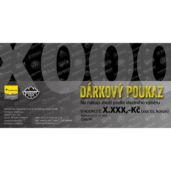 Dárkový potravinový koš Dárkový Voucher v hodnotě 1500 Kč