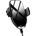 USAMS CD72 Držák do Auta vč. Bezdrátového Dobíjení Black, 2442665