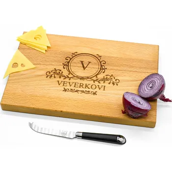 Kuchyňské prkénko Bukové prkénko s vlastním motivem