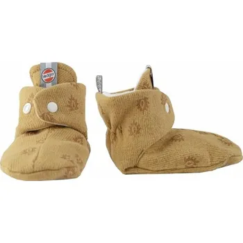 Kojenecké oblečení LODGER bavlněné capáčky SLIPPER PRINT RIB Honey 0-3m