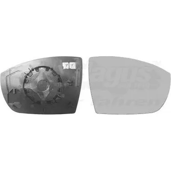 Autosklo Sklo do zrcátka, vnější zrcátko VAN WEZEL 1869838