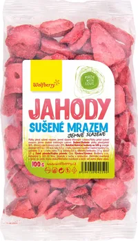 Sušené ovoce Wolfberry Jahody sušené mrazem jemně slazené 100 g