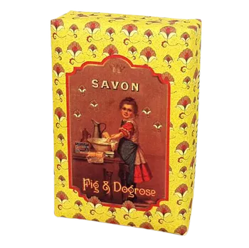 Mýdlo Soap Luxusní přírodní mýdlo s vůní v dekorovaném obalu, SAVON - 100 g