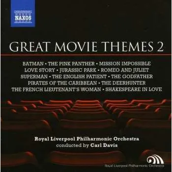 Zahraniční hudba CD Royal Liverpool Philharmonic Orchestra: Great Movie Themes 2 2009