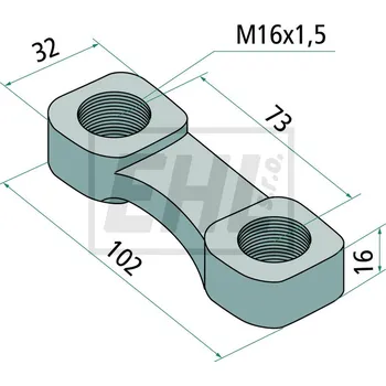 Matice Třmenová matice 18017 4598602