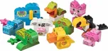 L-W Toys Junior kostky zvířata 100 dílků