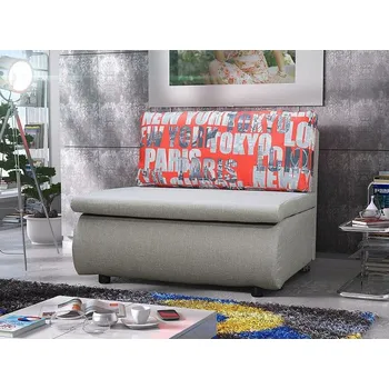 Pohovka Rozkládací pohovka KRYŠTOF, světle šedá