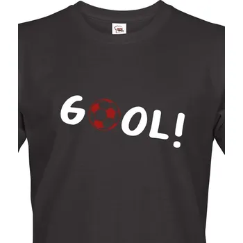 Pánské tričko Pánské tričko - Fotbal love2, Barva Černá, Velikost XL, Canvas Pánské tričko s krátkým rukávem Bezvatriko.cz 1571