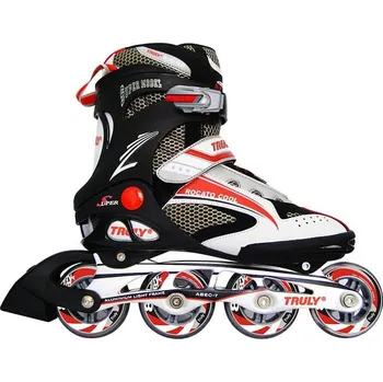 Kolečkové brusle Rulyt® Kolečkové brusle TRULY® ROCATO 9.2, červené Brusle velikost: 38