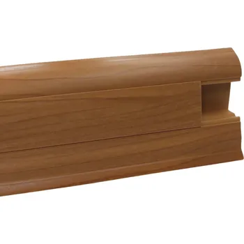 Podlahová lišta DOPRODEJ: Soklová podlahová lišta SLK50 W170 Třešeň pařená, spojka, oranžová, Döllken - 1 rok na vrácení + DOPRAVA ZDARMA k Vám i zpět