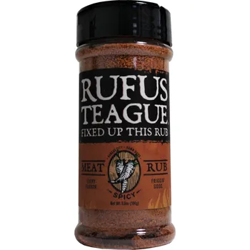Koření BBQ koření Spicy Meat Rub 184g Rufus Teague